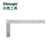 长鹿工具 铝合金角尺300mm 707230