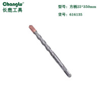 长鹿工具 四坑方柄电锤钻头 25*350mm 616135