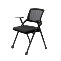 折叠培训椅带轮会议椅 折叠椅培训椅 带轮 1把