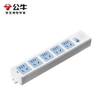 公牛 BULL 拖线板插座 GN-415K 无线 总控5位 需自行配电源线和插头 4个装