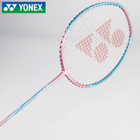 YONEX尤尼克斯羽毛球拍 天斧疾光NF8S粉红蓝(单拍)已穿线附手胶
