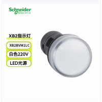 施耐德电气 AC 220V 白色LED指示灯 XB2BVM1LC 50个