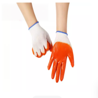 劳保手套 小半挂浸胶 1000双
