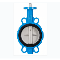 无头蝶阀 圆杆 DN200 国标 乙丙+304板