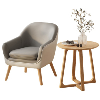 豫汉迎洽谈桌圆桌一桌一椅套