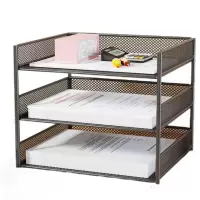 豫汉迎文件置物架三层个