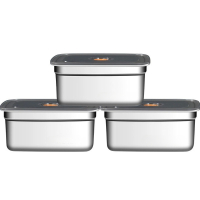 豫汉迎不锈钢保鲜盒3500ml