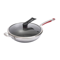 豫汉迎不锈钢炒锅