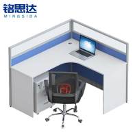 铭思达屏风工位L型单人位含柜套