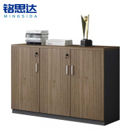 铭思达木质矮柜三门台