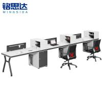 铭思达屏风工位三人位张