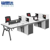 铭思达屏风工位四人位张