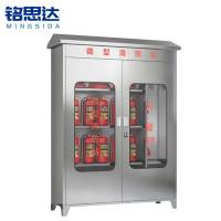 铭思达不锈钢微型消防站斜顶1680*1200*400mm台