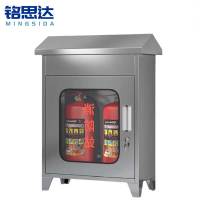 铭思达不锈钢微型消防站斜顶850*500*250mm台