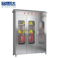 铭思达不锈钢微型消防站斜顶1880*1500*400mm台
