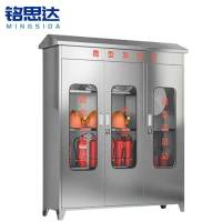 铭思达304不锈钢微型消防站斜顶1680*1500*400mm台