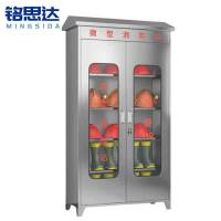 铭思达304不锈钢微型消防站斜顶1880*900*400mm台