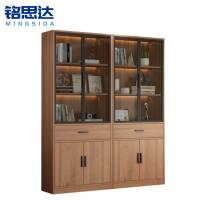 铭思达书柜二门单抽A款台