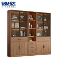 铭思达书柜二门单抽B款台