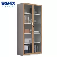 铭思达木质储物柜通玻台