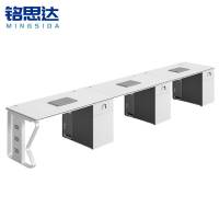 铭思达职员办公桌并排三人位含柜张