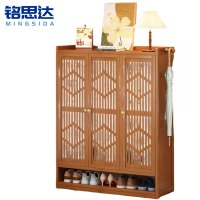 铭思达鞋柜三门8层个