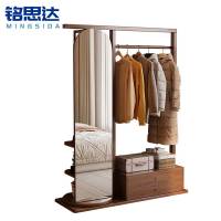铭思达实木衣帽架