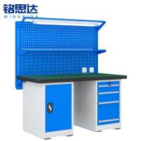 铭思达重型钳工操作台2.1米四抽一门张