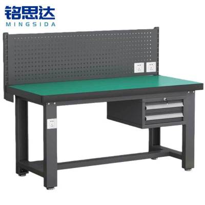 铭思达钳工操作台1.5米吊二抽张