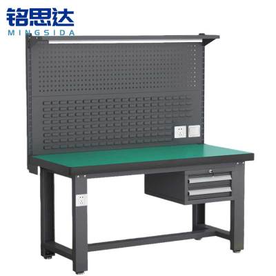 铭思达钳工操作台1.8米吊二抽张