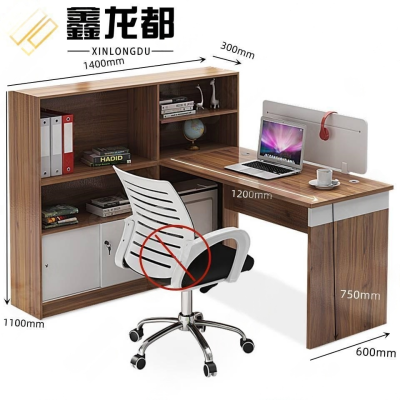 鑫龙都隔断办公桌屏风桌1.4米张