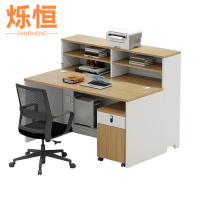 烁恒屏风工位1.4m含柜椅套