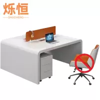 烁恒 办公桌 双人位含柜 套