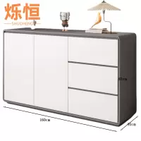 烁恒 餐边柜 深灰色160*40*80 个