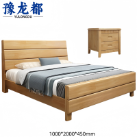 豫龙都 床+床头柜 1米套