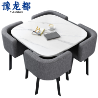 豫龙都休闲桌椅皮面套
