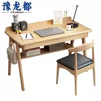 豫龙都 书桌椅1.2m 套