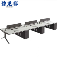 豫龙都 屏风工位 六人张