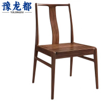 豫龙都 餐椅实 木 把