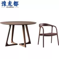 豫龙都实木餐桌椅 四椅 套