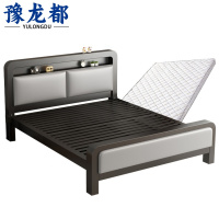 豫龙都床+床垫1.5m张