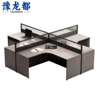 豫龙都屏风桌十字型张