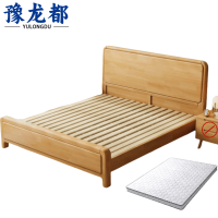 豫龙都单人床+床垫1.2m 套