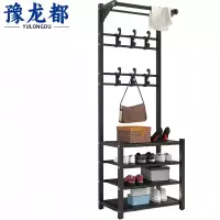 豫龙都落地衣帽架铁质个