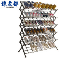 豫龙都折叠鞋架六层个