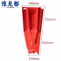 豫龙都防汛挡水板内弯个
