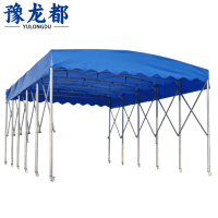 豫龙都遮雨棚长5m个