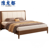 豫龙都 实木床1.5米 张