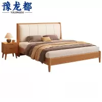 豫龙都 床+床头柜 1.5米套