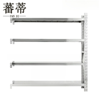 蕃蒂不锈钢货架(副架)200*60*120cm组